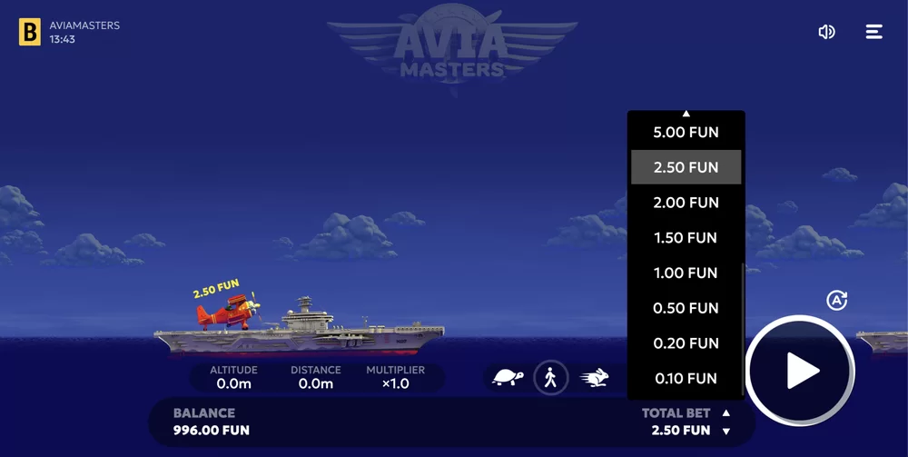 avia masters fun and cashout